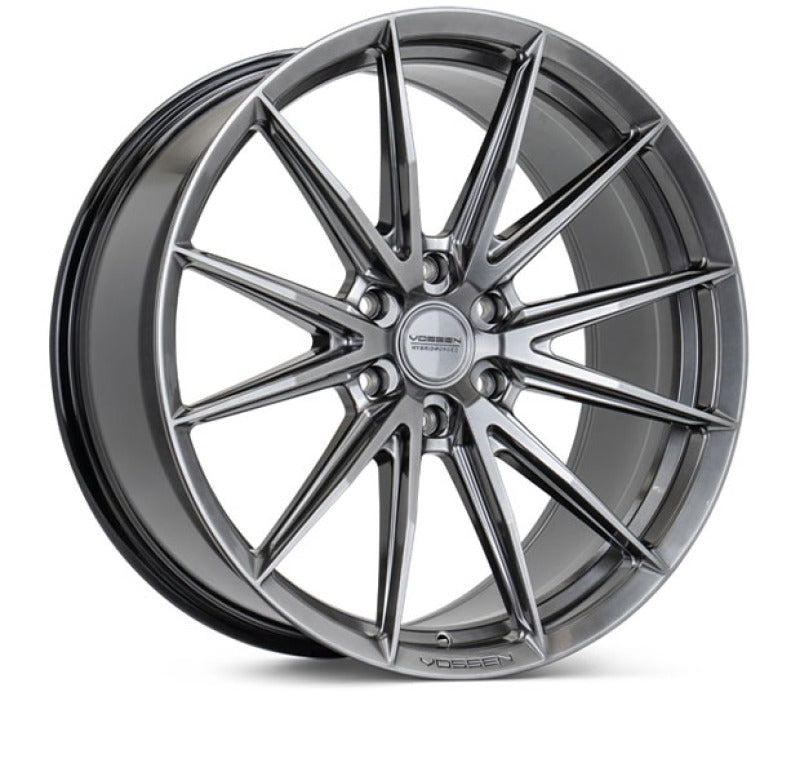 Vossen HFX-2 22x10 / 6x139.7 / ET-18 / Super Deep Face / 106.1 - Hyper Black Wheel
