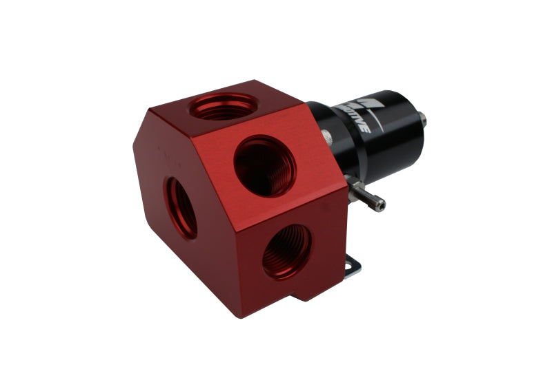 Aeromotive Regulator - 30-120 PSI - .500 Valve - 4x AN-08 and AN-10 inlets / AN-10 Bypass.