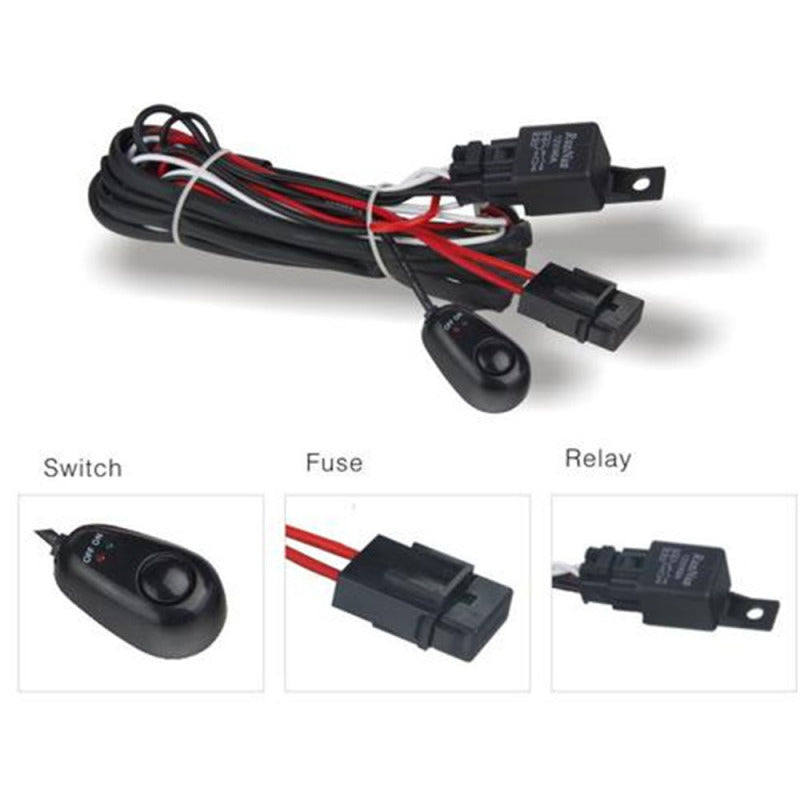 DV8 Offroad Wiring Harness w/ Relay & Switch.