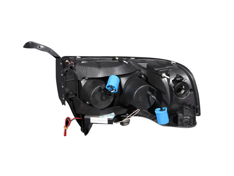 ANZO 1994-2001 Dodge Ram Projector Headlights w/ Halo Chrome.