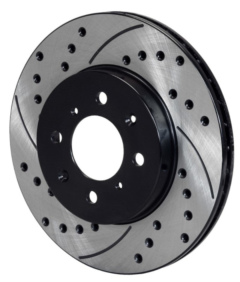 Wilwood Rotor-.68in Offset-SRP-BLK-Drill-LH 10.32 x .83 - 4 x 3.93.
