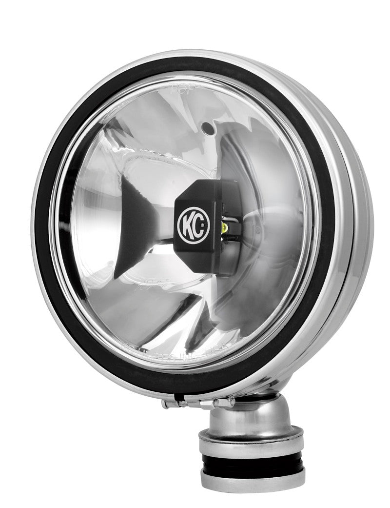 KC HiLiTES 6in. Daylighter Gravity G6 LED Lights 20w Spot Beam (Pair Pack System) - Black SS.