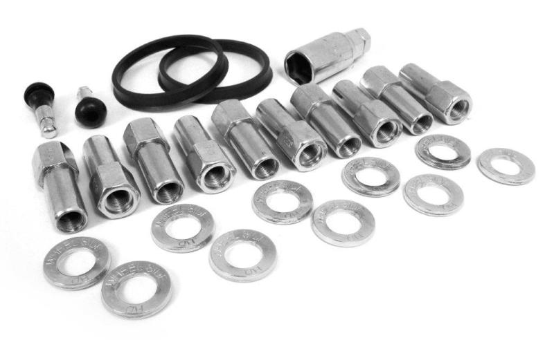 Race Star 1/2in Ford Open End Deluxe Lug Kit Direct Drilled - 10 PK.