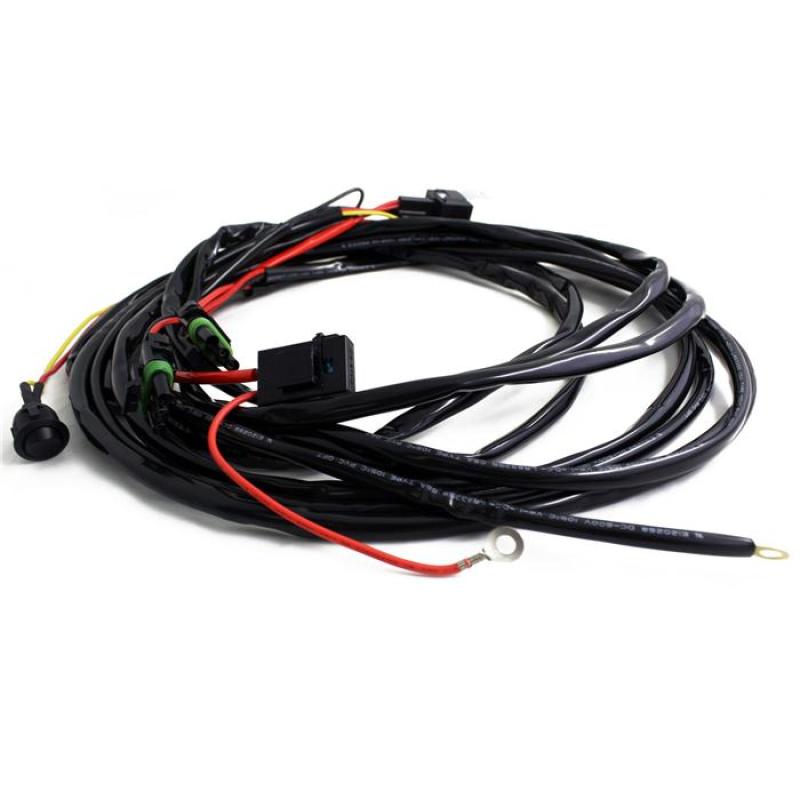 Baja Designs OnX6/S8/XL Pro/Sport Wire Harness (2 Light Max).