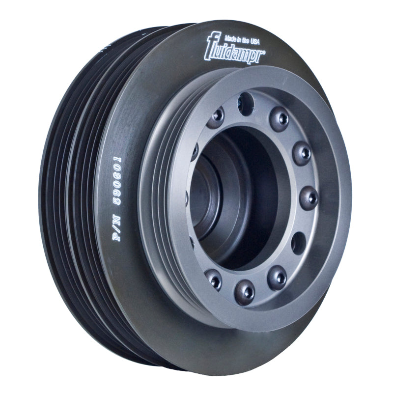 Fluidampr Honda All B Series PS Air / Alt Pulley Steel Internally Balanced Damper.