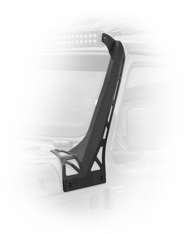 DV8 Offroad 2018+ Jeep Wrangler JL Over Windshield Light Bar Bracket.