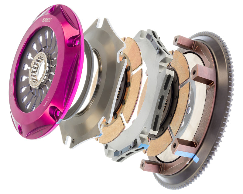 Exedy 1996-2006 Mitsubishi Lancer Evolution L4 Hyper Twin Cerametallic Clutch Sprung.