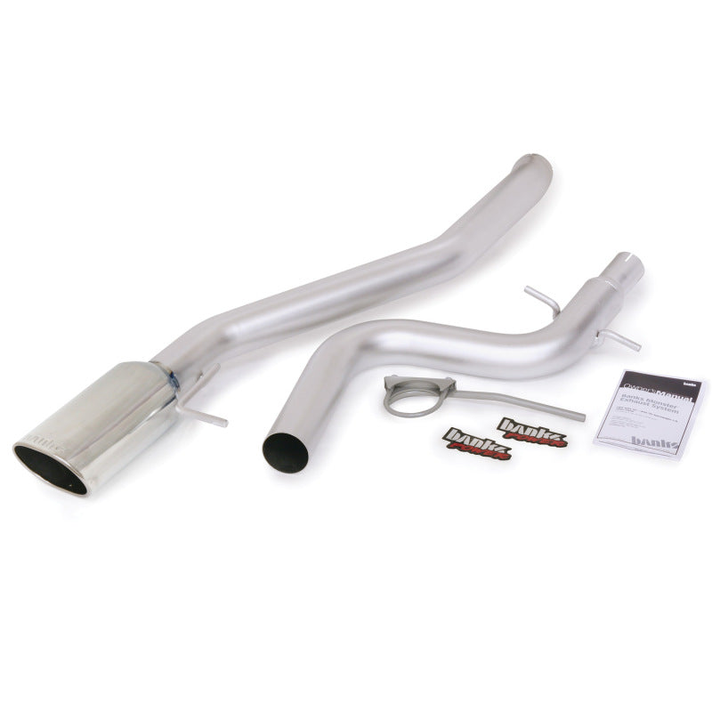 Banks Power 11-13 VW Jetta Sedan/Wagon 2.0L TDI Monster Exh Sys - SS Single Exh w/ Chrome Tip.