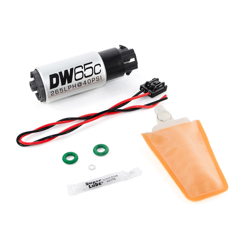 DeatschWerks 265 LPH Compact In-Tank Fuel Pump w/ 04+ Lotus Elise/Exige Set Up Kit.