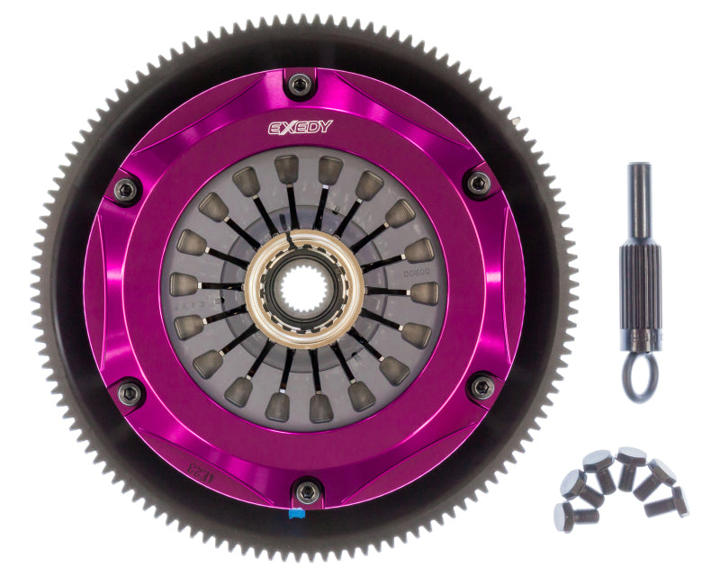 Exedy 1993-1995 Mazda RX-7 R2 Hyper Twin Cerametallic Clutch Sprung Center Disc Pull Type.