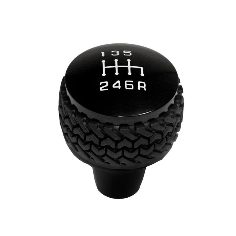 DV8 Offroad 2011-2018 Jeep JK 6-Speed Shift Knob Black.
