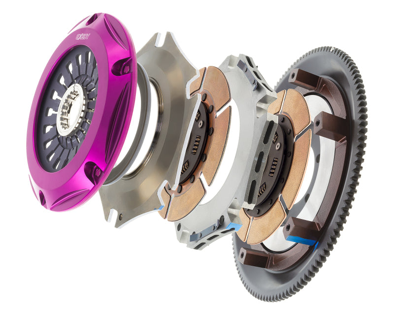 Exedy 1993-1995 Mazda RX-7 R2 Hyper Twin Cerametallic Clutch Sprung Center Disc Pull Type.