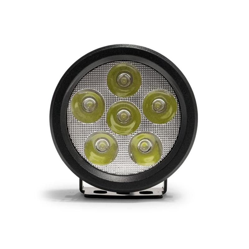 DV8 Offroad 3.5in Round 16W Driving Light Spot 3W LED - Black.