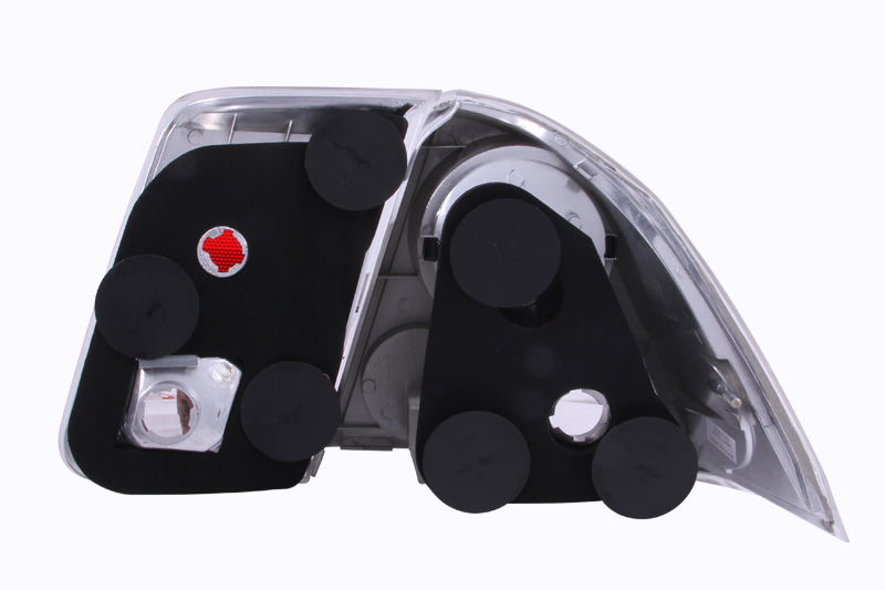 ANZO 2001-2004 Honda Civic Taillights Chrome.