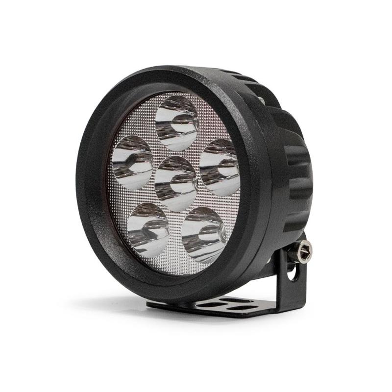 DV8 Offroad 3.5in Round 16W Driving Light Spot 3W LED - Black.