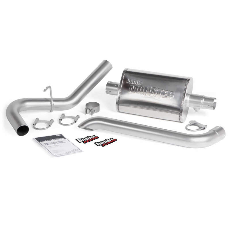 Banks Power 87-01 Jeep 4.0L Cherokee Monster Exhaust System.