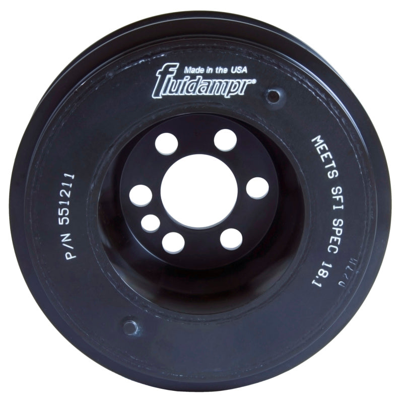 Fluidampr VW 06-08 2L FSI Motor (6 bolt hole mounting) Steel Internally Balanced Damper.
