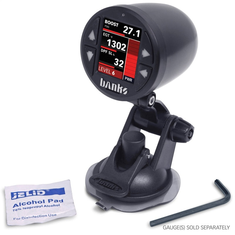 Banks Power 52mm Single Gauge Pod Kit w/ Sticky Base.