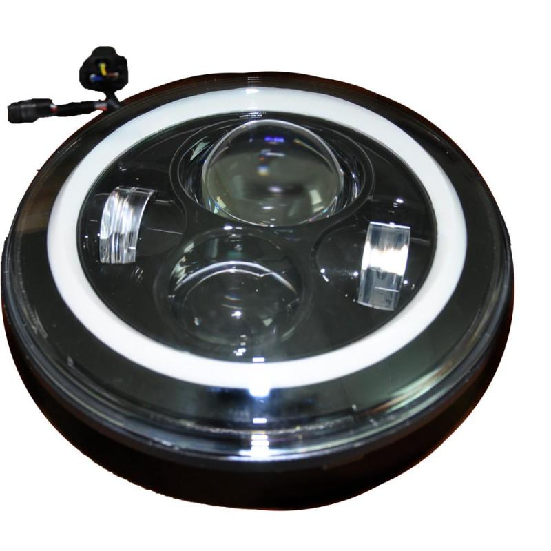 DV8 Offroad 07-18 Jeep Wrangler JK LED Projector Headlights.