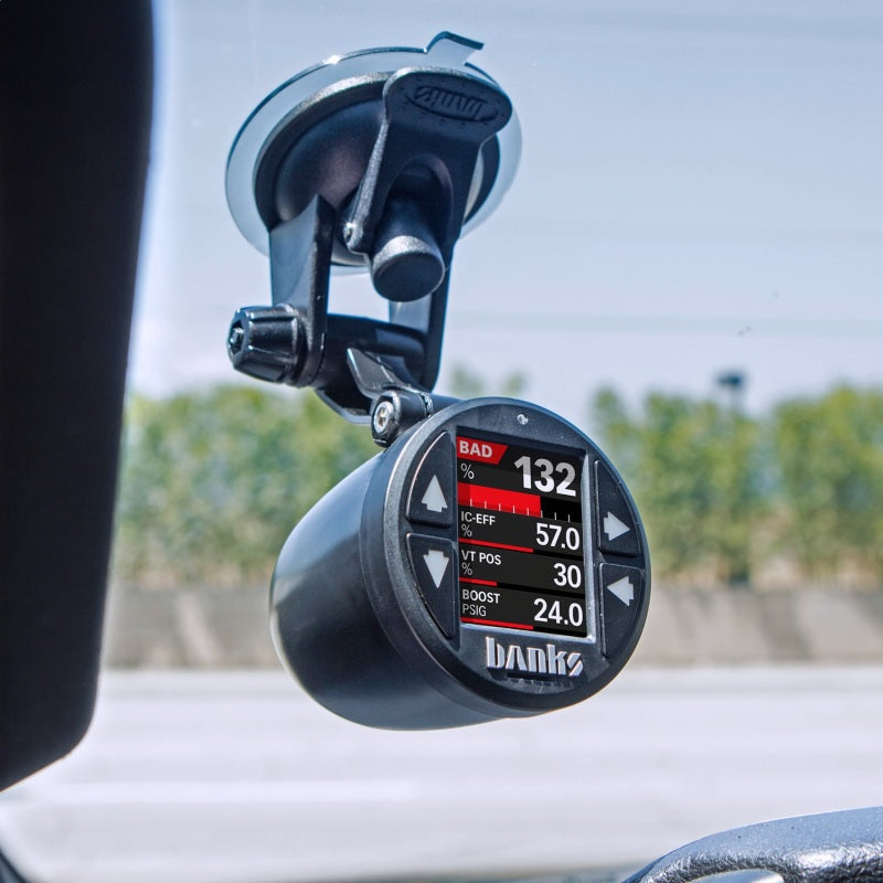 Banks Power 52mm Single Gauge Pod Kit w/ Sticky Base.