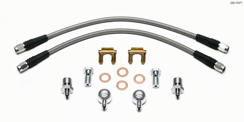 Wilwood Flexline Kit D52 Caliper 14in w/ Banjo 7/16-20.
