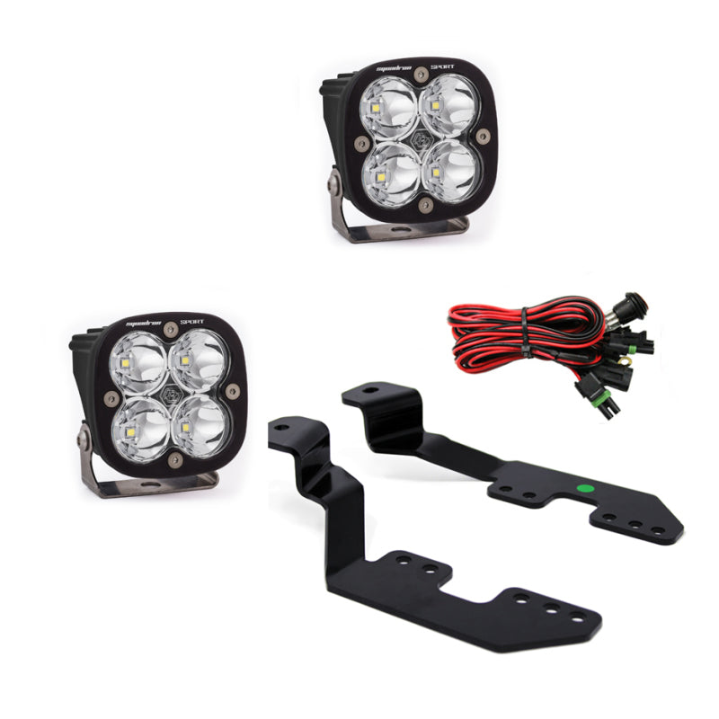 Baja Designs Squadron Sport GM A-Pillar Mount Kit.