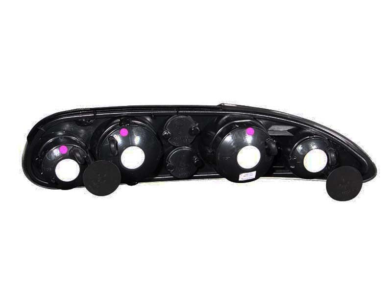 ANZO 1993-2002 Chevrolet Camaro Taillights Dark Smoke.