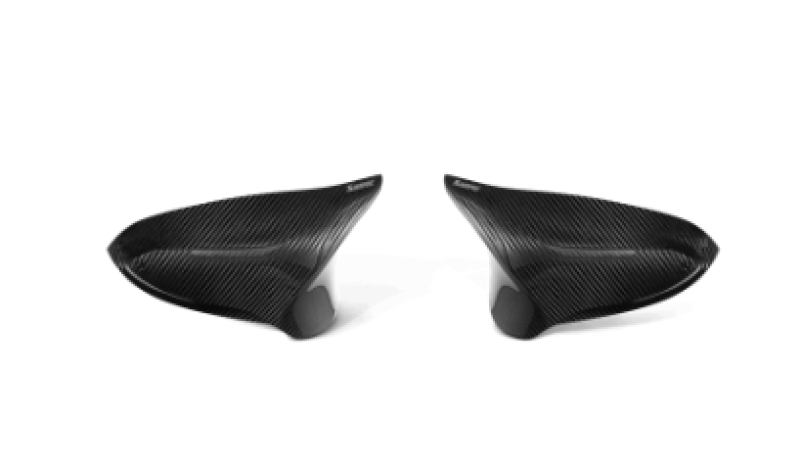 Akrapovic 2014+ BMW M3 (F80) Carbon Fiber Mirror Cap Set - High Gloss.