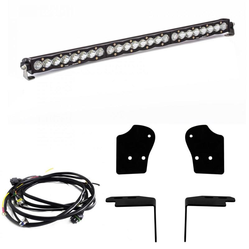 Baja Designs 2017 Ford Raptor S8 Series 30in Grille LED Light Bar Kit.