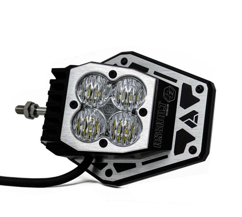 Baja Designs NightHawk Mirror Kit / Squadron Sports / 1.75in Tube Mount.