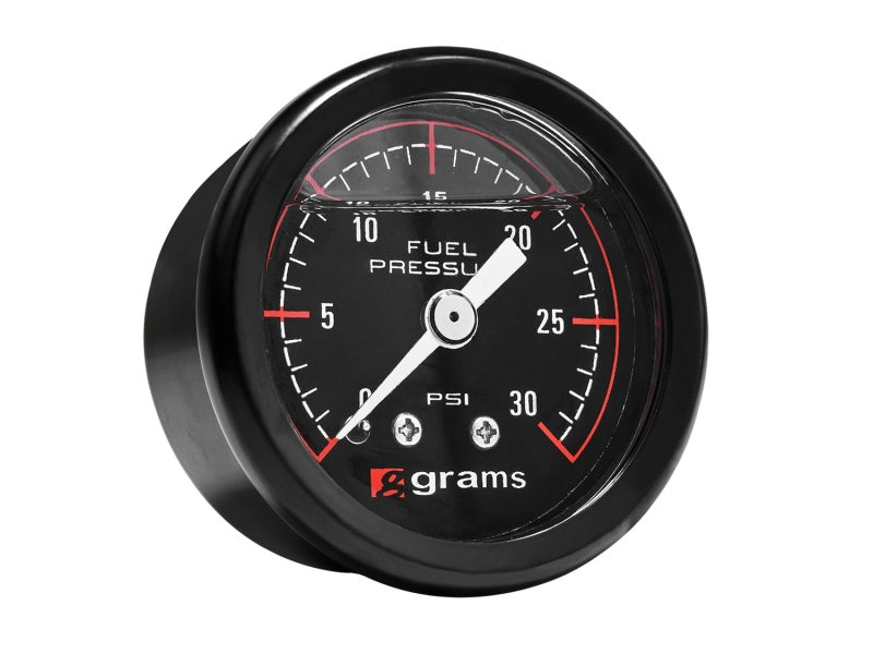 Grams Performance 0-30 PSI Fuel Pressure Gauge.