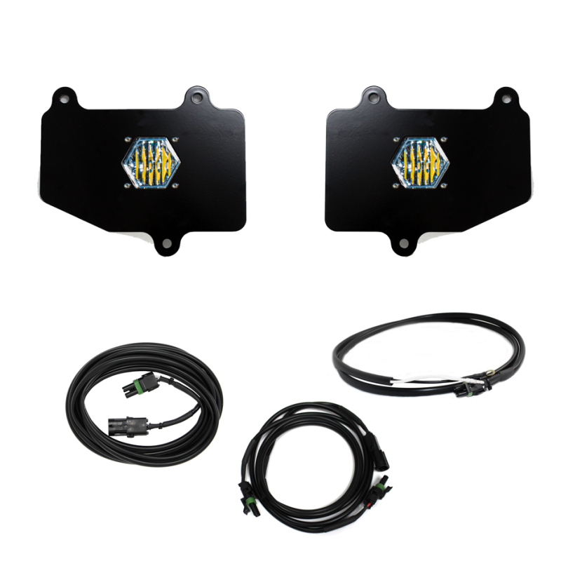 Baja Designs 18+ Jeep Wrangler JT Dual S1 Reverse Kit w/ Upfitter.