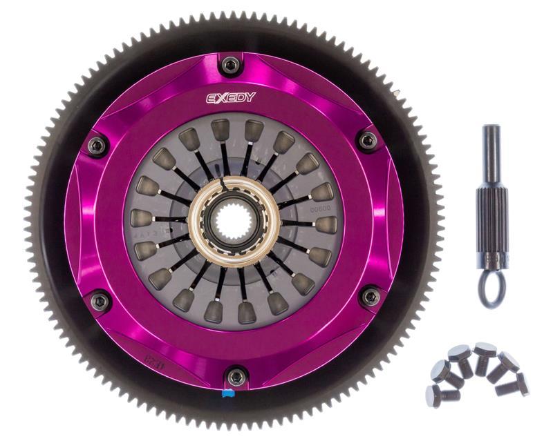 Exedy 1993-1995 Mazda RX-7 R2 Hyper Twin Cerametallic Clutch Sprung Center Disc Pull Type.