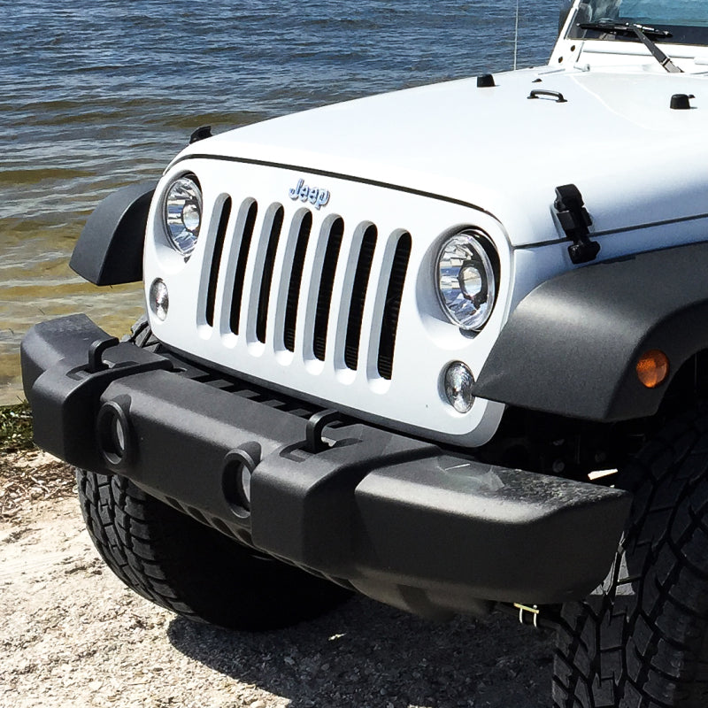 KC HiLiTES 07-18 Jeep JK (Not for Rubicon/Sahara) 7in. Gravity LED Pro DOT Headlight (Pair Pack Sys).