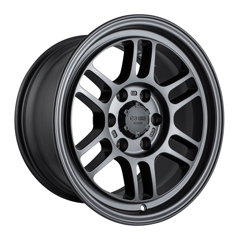Enkei RPT1 17x9 6x135 Bolt Pattern +12 Offset 87.1 Bore Matte Dark Gunmetallic Wheel.