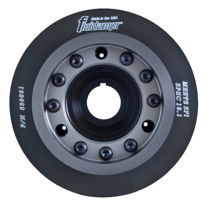 Fluidampr Honda All B Series PS Air / Alt Pulley Steel Internally Balanced Damper.