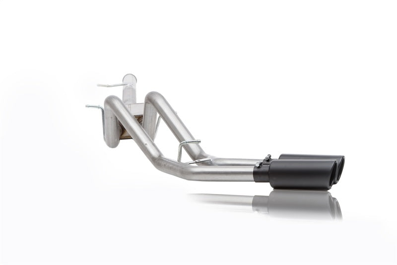 Gibson 15-19 Chevrolet Tahoe LS 5.3L 2.25in Cat-Back Dual Sport Exhaust - Black Elite.