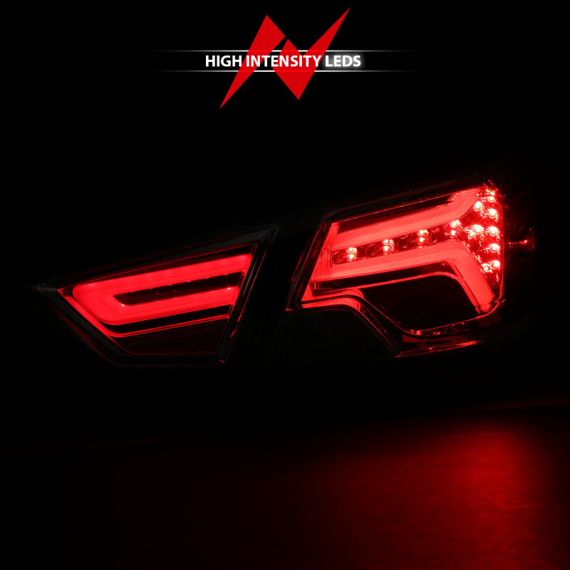 ANZO 14-18 Chevrolet Impala LED Taillights Smoke.