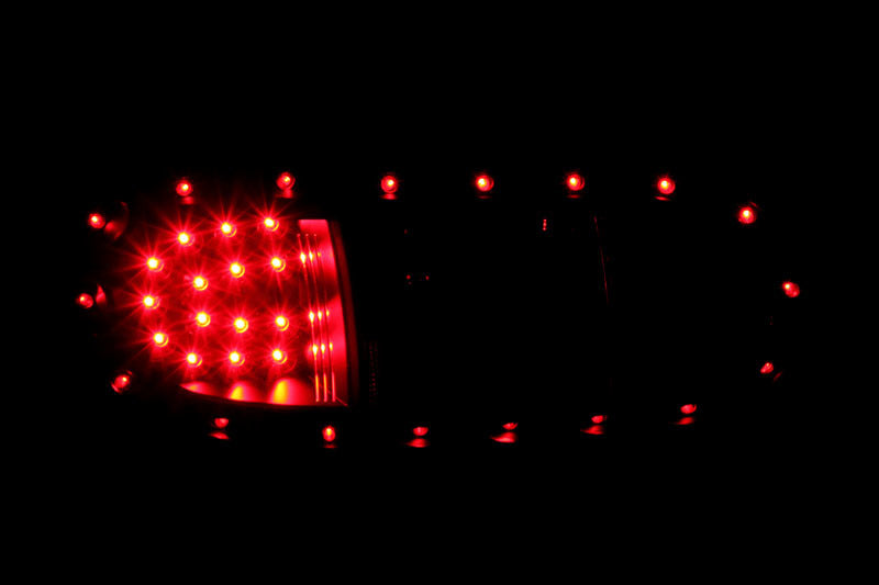 ANZO 1998-2005 Mazda Miata LED Taillights Black.