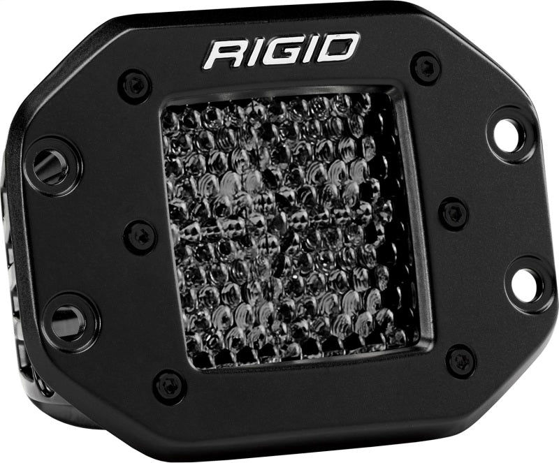 Rigid Industries D Series PRO Midnight Edition - Spot - Diffused - Pair.