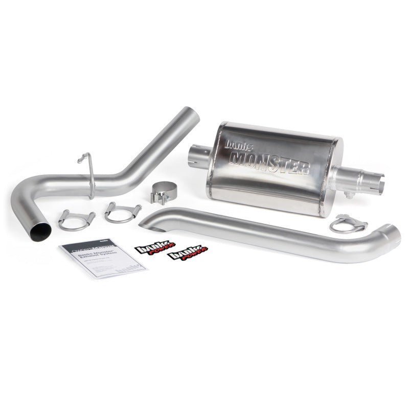 Banks Power 87-01 Jeep 4.0L Cherokee Monster Exhaust System.