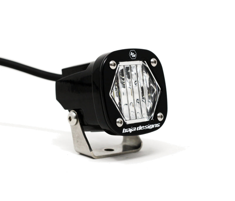 Baja Designs S1 Wide Cornering LED Light w/ Mounting Bracket Single.