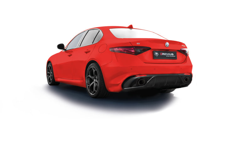 Remus 2016 Alfa Romeo Giulia Veloce Q4 AWD 2.0L Turbo Multiair Axle Back Exhaust (Tail Pipes Req).