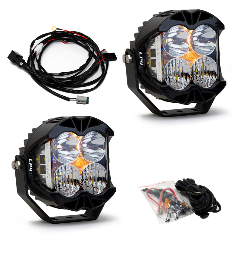 Baja Designs LP4 Pro Driving/Combo LED - Clear (Pair).