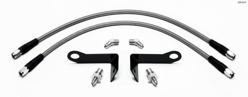 Wilwood Flexline Kit Front 2005-08 Ford Mustang w/ SL4 or SL6 Caliper.