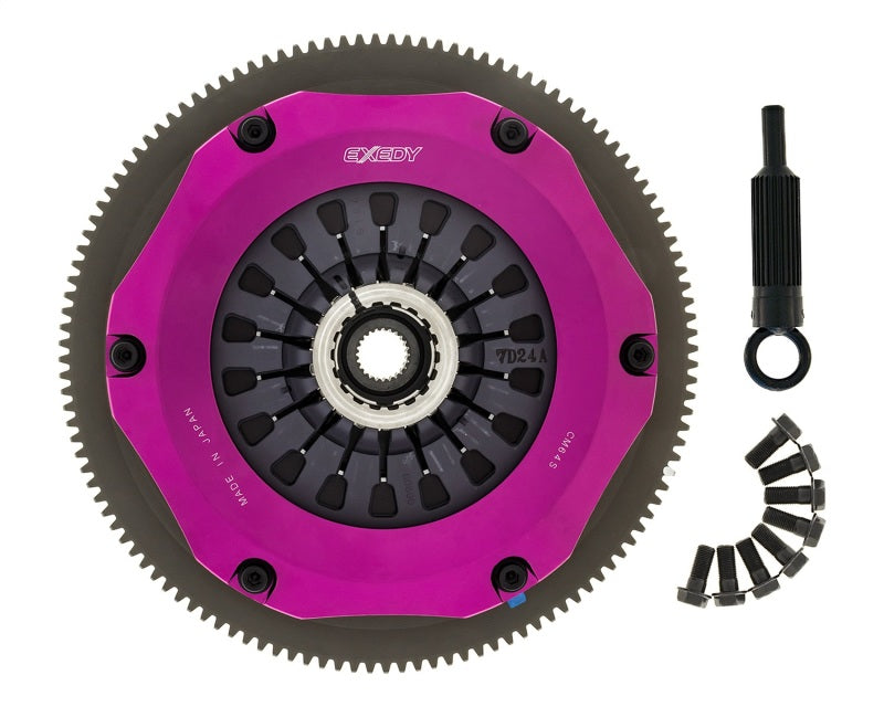 Exedy 04-17 Subaru WRX STI EJ255/EJ257 2.5L Twin-Organic Clutch Kit.