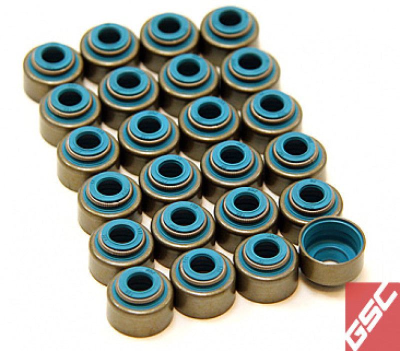 GSC P-D Toyota 2JZ Viton 6mm Valve Seal Kit Set of 12.