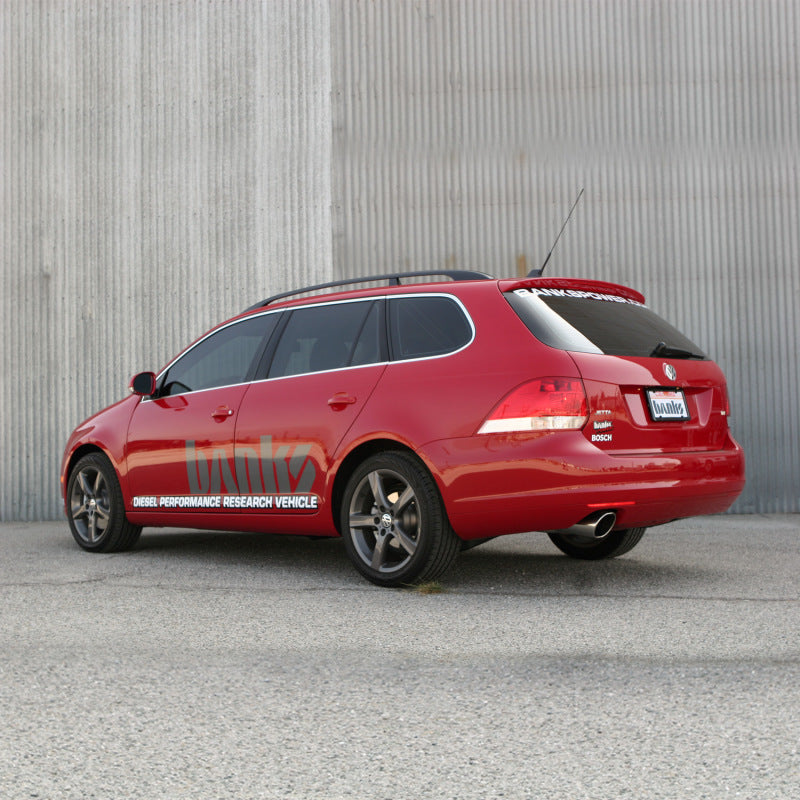 Banks Power 11-13 VW Jetta Sedan/Wagon 2.0L TDI Monster Exh Sys - SS Single Exh w/ Chrome Tip.