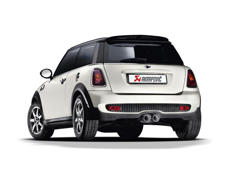 Akrapovic 07-14 MINI Cooper S (R56) / Cooper S Cabrio (R57) Evolution Line Cat Back (SS) (Req. Tips).