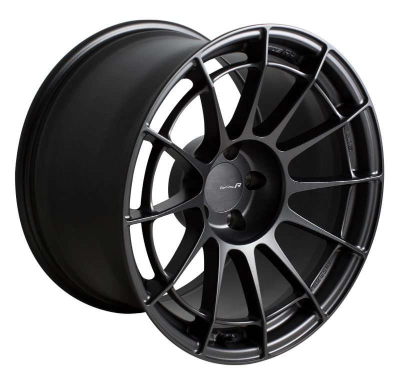 Enkei NT03RR 18x9.5 5x114.3 27mm Offset 75mm Bore Gunmetal Wheel.